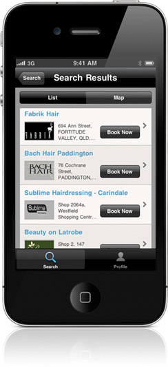 mylocalsalon for iPhone screenshot